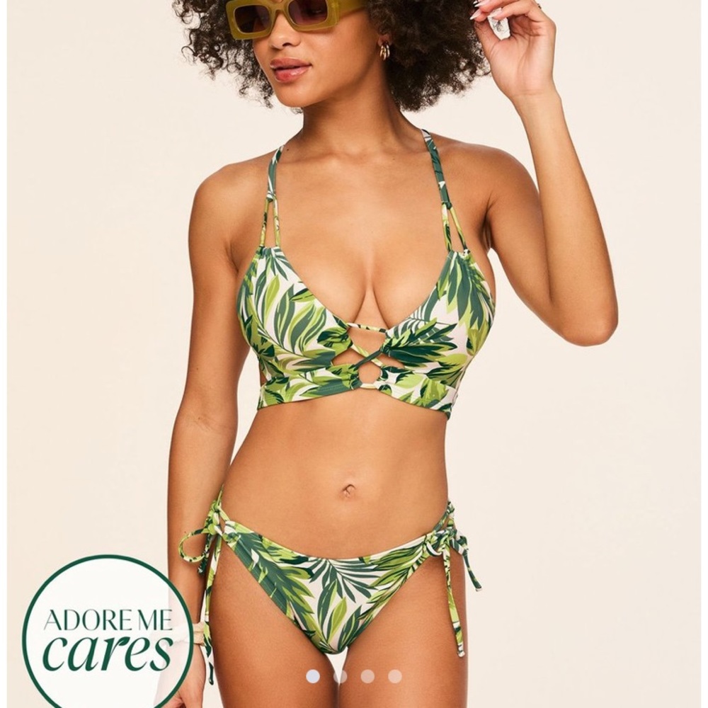 NWT - AdoreMe Tatiana Contour Bikini - Size Medium - Top / Bottom Set